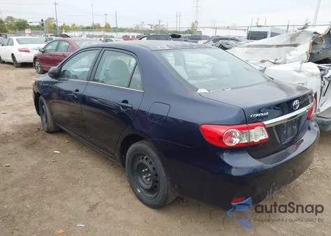 2013 Toyota Corolla Le из США, поврежденный, VIN 2T1BU4EE8DC049208